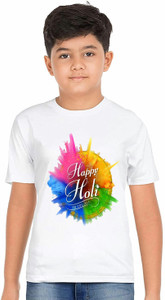 Widersoft Boys & Girls Graphic Print Cotton Blend Regular T Shirt