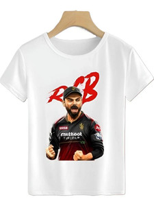 kiaaz Boys & Girls Typography, Graphic Print Polyester Regular T Shirt