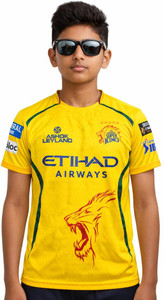 MSV Boys & Girls Printed Polyester Regular T Shirt