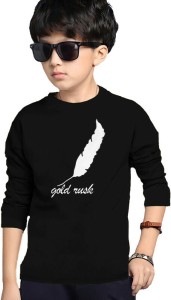 FastColors Boys Printed Cotton Blend T Shirt