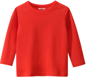 BESTEESCLOTHING Baby Boys & Baby Girls Solid Pure Cotton Regular T Shirt