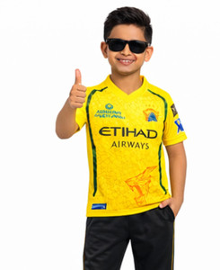 Teeglee Boys & Girls Printed Polyester Regular T Shirt