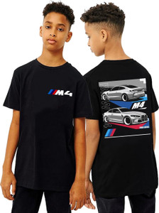 SQF Baby Boys Printed Cotton Blend Oversized T Shirt