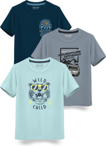 Hellcat Boys Graphic Print Cotton Blend Regular T Shirt