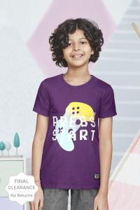 KILLER Boys Typography, Printed Pure Cotton Regular T Shirt