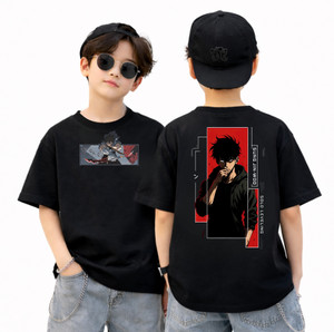 ISIN Boys Printed Cotton Blend Regular T Shirt