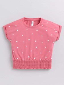 Ginie Girls Casual Pure Cotton Crop Top