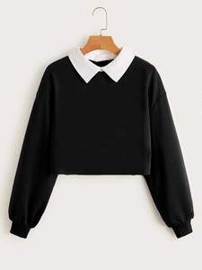 ZENWREN Girls Cotton Lycra Blend Crop Top