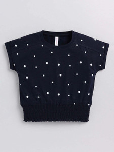 Ginie Girls Casual Pure Cotton Crop Top