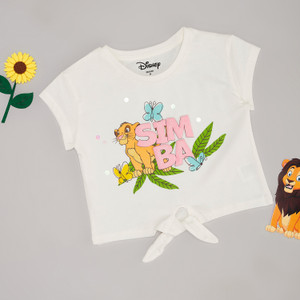Pantaloons Junior Girls Cotton Blend Crop Top