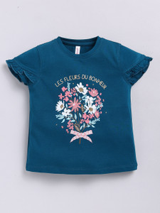 Ginie Girls Casual Cotton Blend A-line Top