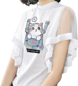 eddlees Girls Party Cotton Lycra Blend Top