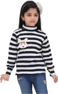 Admire Girls Party Cotton Blend Woollen Top