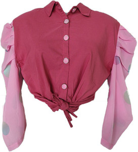 Stylista Fashion Boutique Girls Casual Viscose Blend Crop Top