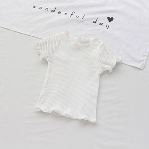 NT क्लोदिंग लड़कियों के लिए कैजुअल कॉटन ब्लेंड क्रॉप टॉप