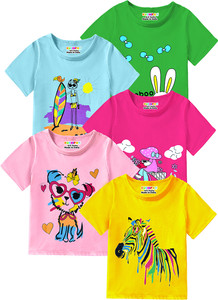 Kuchipoo Girls Cotton Blend Top