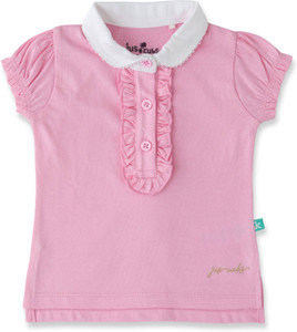 JusCubs Girls Casual Pure Cotton Ruffeld Top