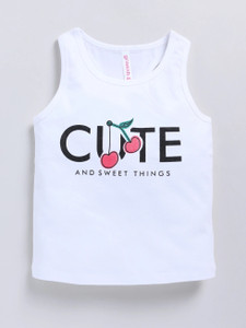 Ginie Girls Casual Cotton Blend Tank Top