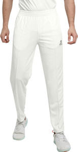 Shrey Solid Men White Track Pants