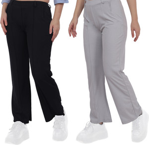 Star Lath Track Pant For Girls