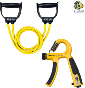 प्रो 365 Double Toning & Counter Hand Grip for Full Body Workout Equipment Combo जिम & फिटनेस किट