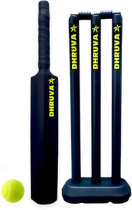 Dhruva Hard Plastic Cricket Kit Combo Pack For 8 Years Kids Cricket Kit