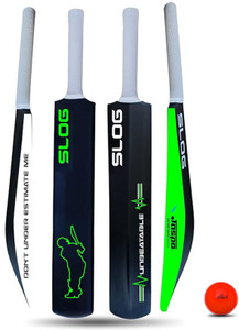 जस्पो SLOG Cricket Plastic Cricket Bat with Soft Ball For all age groups Full Size क्रिकेट किट