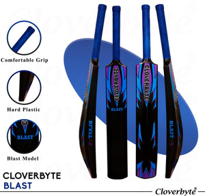 क्लवरबाइट Heavy Duty Plastic Very Strong Cricket Bat Full Size Premium Bat क्रिकेट किट