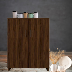 SPECIALITY PANELS 2 Doors with 4 Shelfs Multipurpose Cabinet with Termite Resistance Engineered Wood Kitchen Cabinet