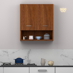 Divysa Multipurpose Use Wall-Mounted 2 Doors Kitchen Cabinet, Perfect for Kitchen Engineered Wood Kitchen Cabinet