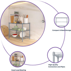 Flipkart Perfect Homes Studio Metal Kitchen Cabinet