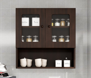 CuteKitchen CK KSV 29 Harini Crockery cabinet Engineered Wood Crockery Cabinet