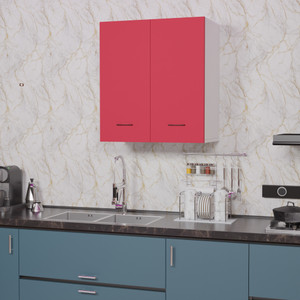 Divysa 2 Door Wall Mounted Kitchen Cabinet for Home & Kitchen, Bathroom, Office Engineered Wood Kitchen Cabinet