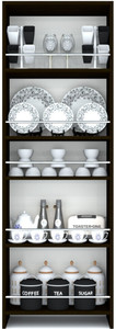 SPECIALITY PANELS Free Standing Tall units with 5 Open Shelves & Termites Resistance Engineered Wood Kitchen Cabinet