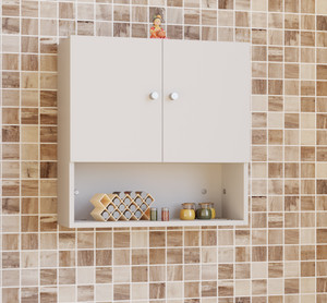 CuteKitchen Engineered Wood Crockery Cabinet
