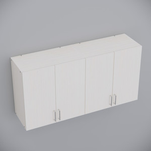 SPECIALITY PANELS 4 Doors Modular Wall Cabinet with Organizer Shelf & Free assembly by Brand Engineered Wood Close Book Shelf