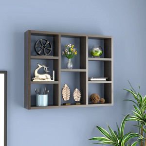 Floresta Wud Engineered Wood Wall Mounted Kitchen Cabinet/ Crockery Cabinet || Engineered Wood Crockery Cabinet