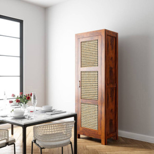 THE ATTIC Solid Wood Crockery Cabinet