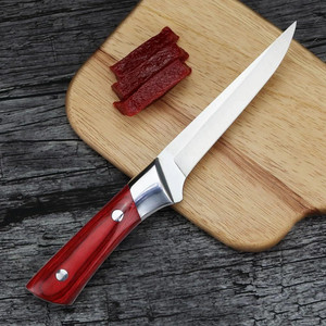 JUWIL 1 Pc Stainless Steel Knife Boning Knife German Forged High Carbon Steel Fillet & Butcher Knife