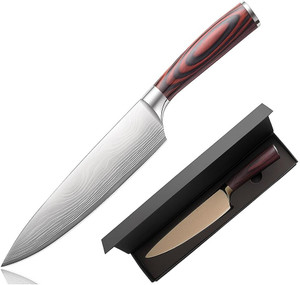 SIAMO 1 Pc Damascus Steel Chef Knife - Image 4