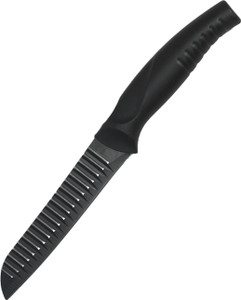 Machado 1 Pc Stainless Steel Knife Black Chefs German Wavy Chip Crinkle Vegetables Onions Fries Salad Cutter Knife