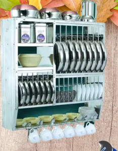 JAI Utensil Kitchen Rack Steel 30-30 Price in India Buy JAI