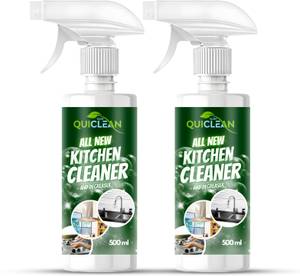 QUICLEAN All New Kitchen Cleaner & Degreaser Spray Pack Of 2 Kitchen Cleaner