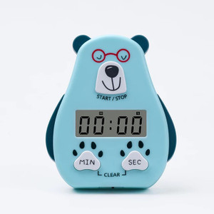 YELONA Digital Cooking Timer with Loud Alarm LCD Display & Retractable Stand -Sky Blue Digital Kitchen Timer