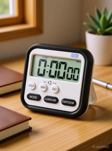 FLOXIT Digital Kitchen Timer with Mute/Loud Alarm - Image 6