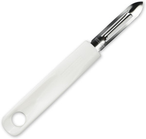 fackelmann Stainless Steel Vegetable & Fruit Peeler Long Sharp Double-Slotted Blade 19cm Kitchen Tool Set