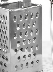 DreamBasket Stainless Steel Grater & Pakkad & Whisk Kitchen Tool Set