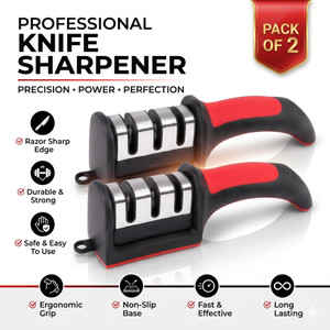 Khodiyar 3 Stage Knife Sharpener Pack of 2 - Image 6