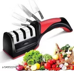 मडसलगो manul 3 stage home kitchen knife sharpener easy to use नाइफ शार्पनिंग स्टील