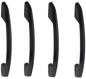 ATOM 4 inches CH-545 Black Matt Finish Zinc Cabinet/Drawer Handle